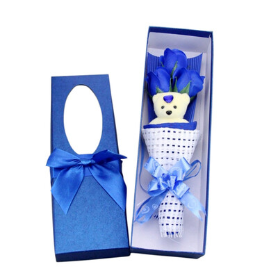 Artificial Soap Flower Roses Bear Holding Bouquet Wedding Festive Party Supplies Valentines Day Gift Box
Artificial Soap Flower Roses Bear Holding Bouquet Wedding Festive Party Supplies Valentines Day Gift Box