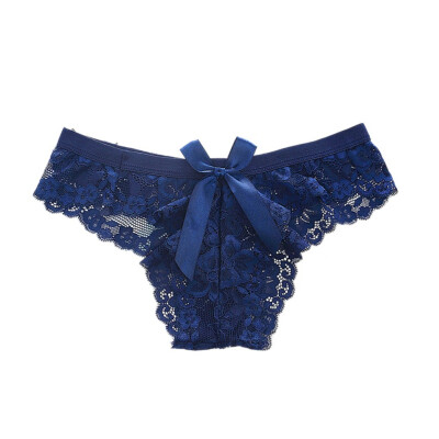 Women Sexy Panties Bow Lace Slim High Waist Perspective Flexibility Solid Color Transparent Comfy Briefs
Women Sexy Panties Bow Lace Slim High Waist Perspective Flexibility Solid Color Transparent Comfy Briefs