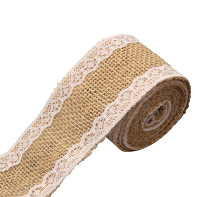 Gobestart Wedding Party Decor Rustic Vintage Lace Edged Jute Hessian Burlap Ribbon Roll A
Gobestart Wedding Party Decor Rustic Vintage Lace Edged Jute Hessian Burlap Ribbon Roll A