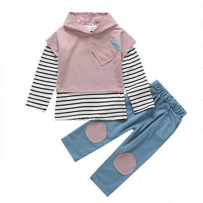 New Autumn Casual Baby Clothes Set Long Sleeve Top And Outerwear And Trousers Kit Kid Three-piece Outfit Set
New Autumn Casual Baby Clothes Set Long Sleeve Top And Outerwear And Trousers Kit Kid Three-piece Outfit Set