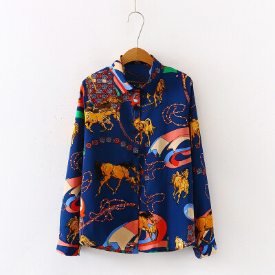 Elegant Office Lady Shirt Printed Vintage Long Sleeve Tops&Blouses Fashion Female New Blouse
Elegant Office Lady Shirt Printed Vintage Long Sleeve Tops&Blouses Fashion Female New Blouse