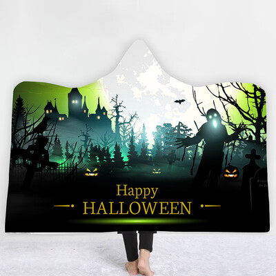 Halloween Digital Printing Soft Hooded Blanket With Cloak Double Thickened Animated Cartoon Hooded Blanket Halloween Decoration
Halloween Digital Printing Soft Hooded Blanket With Cloak Double Thickened Animated Cartoon Hooded Blanket Halloween Decoration