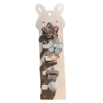 5 Pcs Kids Infant Lovely Cute Fashion Hairpin Baby Girl Cartoon Flower Bow Motifs Clip Set Beautiful Hair Accessories
5 Pcs Kids Infant Lovely Cute Fashion Hairpin Baby Girl Cartoon Flower Bow Motifs Clip Set Beautiful Hair Accessories
