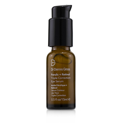DR DENNIS GROSS - Ferulic Retinol Triple Correction Eye Serum - Salon Product 15ml05oz
DR DENNIS GROSS - Ferulic Retinol Triple Correction Eye Serum - Salon Product 15ml05oz