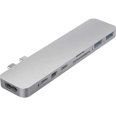 Hyperdrive Apple computer usb-c converter macbookpro Air accessories type-c Thunderbolt 3 docking station hdmi 8 in 2 multi-function dual type-c transfer
Hyperdrive Apple computer usb-c converter macbookpro Air accessories type-c Thunderbolt 3 docking station hdmi 8 in 2 multi-function dual type-c transfer