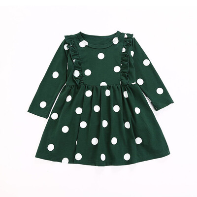 New Spring Autumn Casual Fashion Baby Girl Polka Dot Printing Long Sleeve Princess Dress
New Spring Autumn Casual Fashion Baby Girl Polka Dot Printing Long Sleeve Princess Dress
