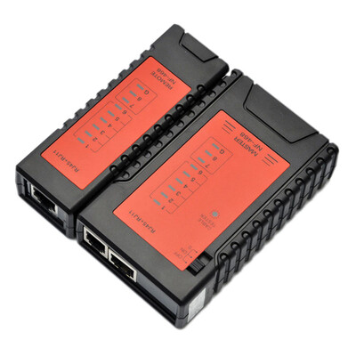 NF-468 Network LAN Cable Tester RJ45 RJ11 Cable Testing Instrument Home Office Telephone Cord Gauge
NF-468 Network LAN Cable Tester RJ45 RJ11 Cable Testing Instrument Home Office Telephone Cord Gauge