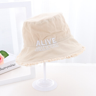 Korean version of the new woolly denim fisherman hat solid-colored letter womens hat casual flat top basin hat big edge sun hat
Korean version of the new woolly denim fisherman hat solid-colored letter womens hat casual flat top basin hat big edge sun hat