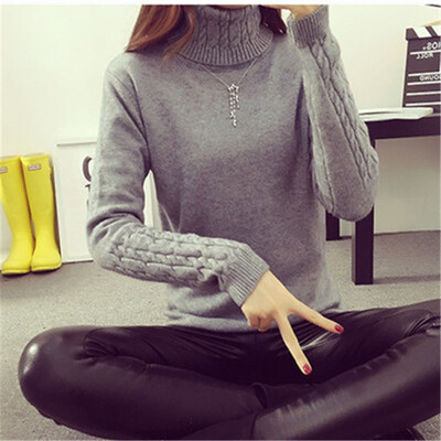 Womens wear 2018 new autumn winter Korean version of the turtleneck sweater slim slim jumper sweater
Womens wear 2018 new autumn winter Korean version of the turtleneck sweater slim slim jumper sweater