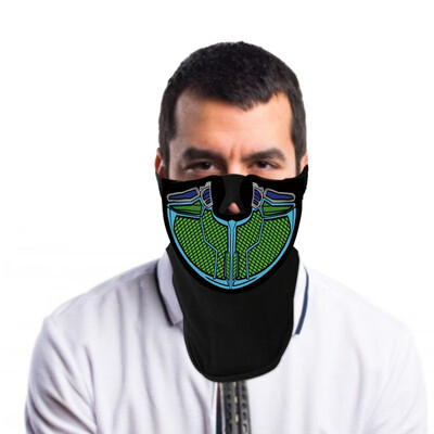 Led Mask Neon Scary Party Mask Halloween Festival Sound Music Activated Mask Maska Cosplay Horror Mascarillas Party mask
Led Mask Neon Scary Party Mask Halloween Festival Sound Music Activated Mask Maska Cosplay Horror Mascarillas Party mask