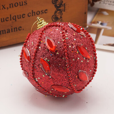 Gobestart Christmas Rhinestone Glitter Baubles Ball Xmas Tree Ornament Decoration 8CM
Gobestart Christmas Rhinestone Glitter Baubles Ball Xmas Tree Ornament Decoration 8CM