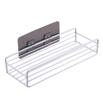1Pc Iron Bathroom Shelf Wall Hanging Shower Gel Storage Rack Bathroom Free Punching Toiletries Rack
1Pc Iron Bathroom Shelf Wall Hanging Shower Gel Storage Rack Bathroom Free Punching Toiletries Rack