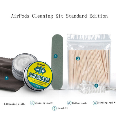 Wireless Earphone Cleaning Set Charging Box Cleaning Solution Brush Clean Mud Cotton Swab Clean Kit
Wireless Earphone Cleaning Set Charging Box Cleaning Solution Brush Clean Mud Cotton Swab Clean Kit