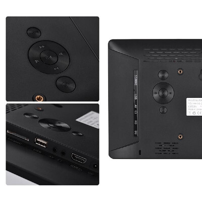 Andoer 116 Inch Digital Photo Frame IPS Full View Screen Eletronic Picture Album High Resolution 192012801610 Support 1080P H 
Andoer 116 Inch Digital Photo Frame IPS Full View Screen Eletronic Picture Album High Resolution 192012801610 Support 1080P H