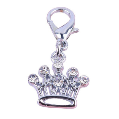 Dog Tag Crystal Crown Shaped Charm Pendant For Pet Collar Accessories Rhinestone Dog Pet ID Tags Pet Supplies
Dog Tag Crystal Crown Shaped Charm Pendant For Pet Collar Accessories Rhinestone Dog Pet ID Tags Pet Supplies