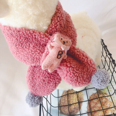 Warm Children Unisex Autumn Winter Fashion Casual All-match Warm Cute Plush Bear Decoration Lambskin Scarf
Warm Children Unisex Autumn Winter Fashion Casual All-match Warm Cute Plush Bear Decoration Lambskin Scarf