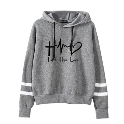 New Autumn And Winter Women Teen Girl Casual Hoodie Faith Hope Love Printed Hooded Sweatshirt Pullover Tops
New Autumn And Winter Women Teen Girl Casual Hoodie Faith Hope Love Printed Hooded Sweatshirt Pullover Tops