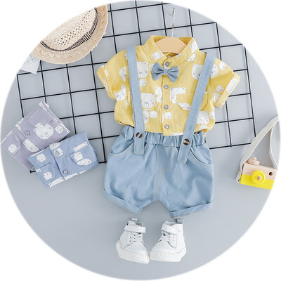 US Shippment Baby Boy Clothes Set Summer Pint T-shirtCausal Shorts Toddler Baby Clothing with Tie Gentleman Clothes
US Shippment Baby Boy Clothes Set Summer Pint T-shirtCausal Shorts Toddler Baby Clothing with Tie Gentleman Clothes