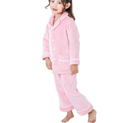 Winter Super Warm Pajamas Underwear For Kids Boys Girls Flannel Home Sleepwear Pajamas For Kids Children 2019 2 PcsSet
Winter Super Warm Pajamas Underwear For Kids Boys Girls Flannel Home Sleepwear Pajamas For Kids Children 2019 2 PcsSet