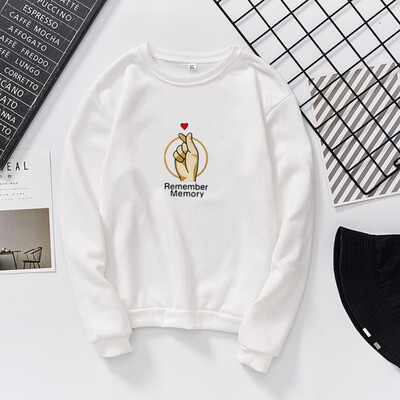 New Autumn Winter Plus Velvet Sweatshirts Loose Round Neck Pullover Than Heart Clothes Women Sweatshirts
New Autumn Winter Plus Velvet Sweatshirts Loose Round Neck Pullover Than Heart Clothes Women Sweatshirts