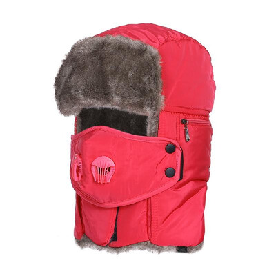 Men Women Winter Thermal Hat Ushanka Trapper Trooper Hats Waterproof Windproof Hat with Earflaps Face Mask
Men Women Winter Thermal Hat Ushanka Trapper Trooper Hats Waterproof Windproof Hat with Earflaps Face Mask