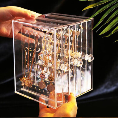 Toponeto 3-Layers Transparent Jewelry Display Shelf howing Shelf Earrings Display Stand
Toponeto 3-Layers Transparent Jewelry Display Shelf howing Shelf Earrings Display Stand