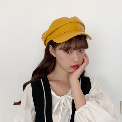 Net red leather octagonal berets ladies Japanese British navy hats Korean fashion Joker forward newsboy hat
Net red leather octagonal berets ladies Japanese British navy hats Korean fashion Joker forward newsboy hat