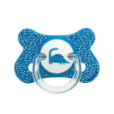 Suviniex imported baby pacifier latex nipple thumb type infant pacifier 4-18 months blue dinosaur
Suviniex imported baby pacifier latex nipple thumb type infant pacifier 4-18 months blue dinosaur