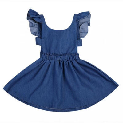 Cute Baby Girls Kid Toddler Summer Ruffle Denim Jeans Tutu Outfit Short Dress
Cute Baby Girls Kid Toddler Summer Ruffle Denim Jeans Tutu Outfit Short Dress