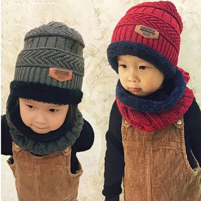 Children Kids Baby Boys Girls Winter Warmer Knitt Scarf Solid Print Hat Infant Collar Scarves Neckerchief Headwear Set
Children Kids Baby Boys Girls Winter Warmer Knitt Scarf Solid Print Hat Infant Collar Scarves Neckerchief Headwear Set