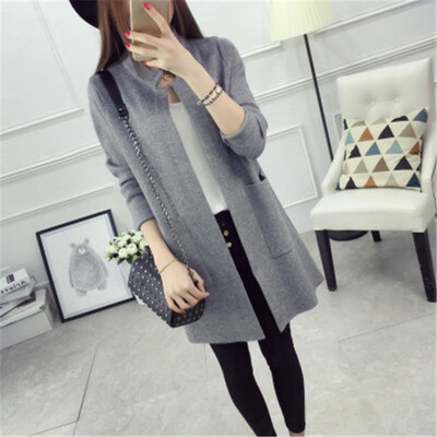 Sweater women 2018 autumn&winter long knitted cardigan Korean hot style stand-up collar womens coat
Sweater women 2018 autumn&winter long knitted cardigan Korean hot style stand-up collar womens coat