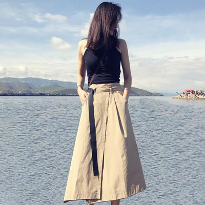 Summer Womens New Style Elegant Fashion Design Solid O-Neck Short SleeveSleeveless T-ShirtBelted Long Skirt 2 Pieces Set
Summer Womens New Style Elegant Fashion Design Solid O-Neck Short SleeveSleeveless T-ShirtBelted Long Skirt 2 Pieces Set