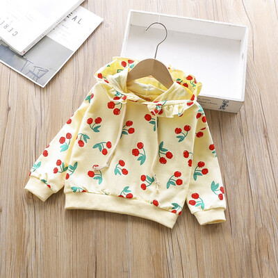 2019 New Autumn Baby Girls Clothes Cherry Printed Cotton Hooded Sweatshirt Children Kids Casual Sportswear Cute Infant Clothing
2019 New Autumn Baby Girls Clothes Cherry Printed Cotton Hooded Sweatshirt Children Kids Casual Sportswear Cute Infant Clothing