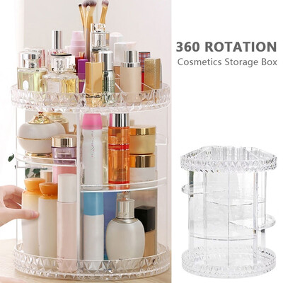 Multi-Function Makeup Organizer 360-Degree Rotating Adjustable Multi-Function Acrylic Cosmetic Storage Box
Multi-Function Makeup Organizer 360-Degree Rotating Adjustable Multi-Function Acrylic Cosmetic Storage Box