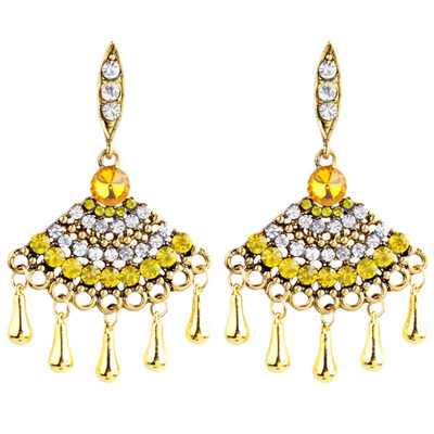 2019 New Exquisite Handmade Rhinestone Fan Earrings For Women Party Statement bohemia Female Gifts
2019 New Exquisite Handmade Rhinestone Fan Earrings For Women Party Statement bohemia Female Gifts