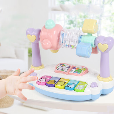Baby Cartoon Rotating Keyboard Toy Piano Infant Musical Electronic Early Educational Toy for Toddler Baby
Baby Cartoon Rotating Keyboard Toy Piano Infant Musical Electronic Early Educational Toy for Toddler Baby