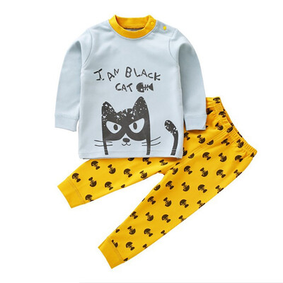 Kids Boys Pajama Sets Cartoon Print Long Sleeve O-Neck Cute T-Shirt Tops with Pants Baby Girls Child Autumn Sleeping Clothes
Kids Boys Pajama Sets Cartoon Print Long Sleeve O-Neck Cute T-Shirt Tops with Pants Baby Girls Child Autumn Sleeping Clothes