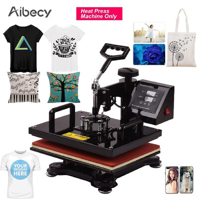 Aibecy 12 15 Inch Combo Heat Press Machine Professional Dual Digital Sublimation Heat Transfer Swing Machine 360-degree Rotation
Aibecy 12 15 Inch Combo Heat Press Machine Professional Dual Digital Sublimation Heat Transfer Swing Machine 360-degree Rotation