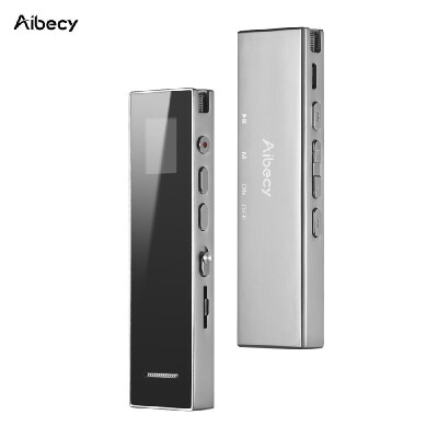 Aibecy M25 Digital Voice Recorder MP3 Music Player Sound Activated Recording with Loudspeaker Card Slot for Lectures Meeting
Aibecy M25 Digital Voice Recorder MP3 Music Player Sound Activated Recording with Loudspeaker Card Slot for Lectures Meeting
