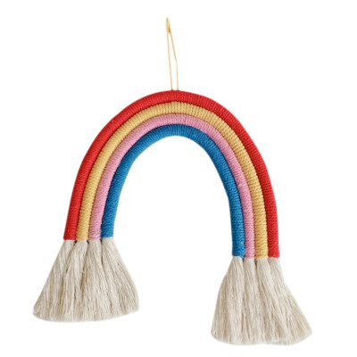 4pcsset Wall Hanging Decoration Rainbow Handmade Woven Cotton Room Ornament Home Decor
4pcsset Wall Hanging Decoration Rainbow Handmade Woven Cotton Room Ornament Home Decor