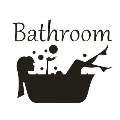 Wall 3D Bathroom Door Sticker Environmental protection Modern Simple Decoration Home Decor
Wall 3D Bathroom Door Sticker Environmental protection Modern Simple Decoration Home Decor