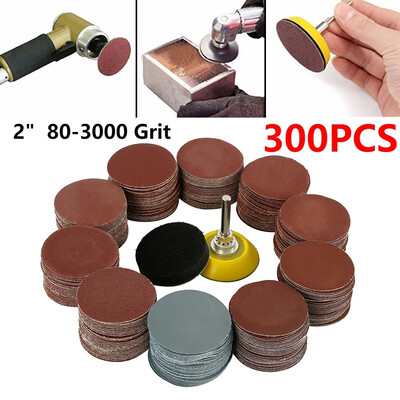 100300pcs 80-3000 Grit 2" Sander Disc Sanding Polishing Pad Sandpaper Tool with Shank Backer Plate&Sponge Cushion
100300pcs 80-3000 Grit 2" Sander Disc Sanding Polishing Pad Sandpaper Tool with Shank Backer Plate&Sponge Cushion