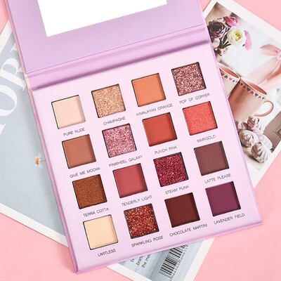 16 Colors Morning Dawn Eyeshadow Pearlescent Matte Desert Rose Fairy Eyeshadow Palette Waterproof Cosmetics
16 Colors Morning Dawn Eyeshadow Pearlescent Matte Desert Rose Fairy Eyeshadow Palette Waterproof Cosmetics
