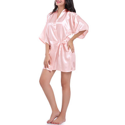 Women Sexy Solid Silk Robes Wedding Bride Bathrobe Kimono Cardigan Dress Pajamas Soft Nightwear Bathing Suits Lingerie Belt Girl
Women Sexy Solid Silk Robes Wedding Bride Bathrobe Kimono Cardigan Dress Pajamas Soft Nightwear Bathing Suits Lingerie Belt Girl
