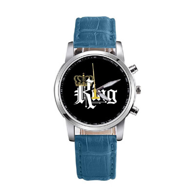 KING QUEEN Quartz Movement Boys And Girls Watch Fashion Multi-functional Watches KING
KING QUEEN Quartz Movement Boys And Girls Watch Fashion Multi-functional Watches KING