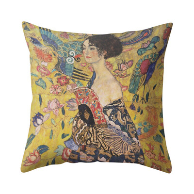 Vintage Khaki Imagining Figure Painting Pillowcase with Invisible Zipper Home Retro Pillowcase for Living Room Washable
Vintage Khaki Imagining Figure Painting Pillowcase with Invisible Zipper Home Retro Pillowcase for Living Room Washable