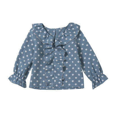Baby Girls Spring Cotton Polka Dot Pattern T-shirt Tops Blouse Long Sleeve Children Casual Shirts New
Baby Girls Spring Cotton Polka Dot Pattern T-shirt Tops Blouse Long Sleeve Children Casual Shirts New