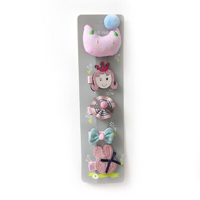 5pcsSet Childrens Hair Accessories New Children Cute Hairpin Set Cartoon Cloth Baby Clips Hairpin Girls Hairwear
5pcsSet Childrens Hair Accessories New Children Cute Hairpin Set Cartoon Cloth Baby Clips Hairpin Girls Hairwear