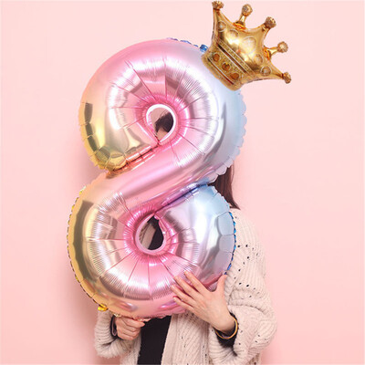 Gobestart Crown Number Foil Balloons Number Ballon Happy Birthday Party Decoration 32 Inch
Gobestart Crown Number Foil Balloons Number Ballon Happy Birthday Party Decoration 32 Inch
