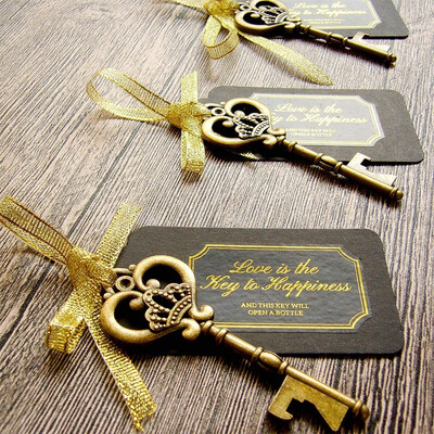 1Pc36Pcs50Pcs Heavy-Duty Metal Skeleton Key Bottle Opener Wedding Favor with Tag Gold Ribbon&StickersAntique Gold
1Pc36Pcs50Pcs Heavy-Duty Metal Skeleton Key Bottle Opener Wedding Favor with Tag Gold Ribbon&StickersAntique Gold
